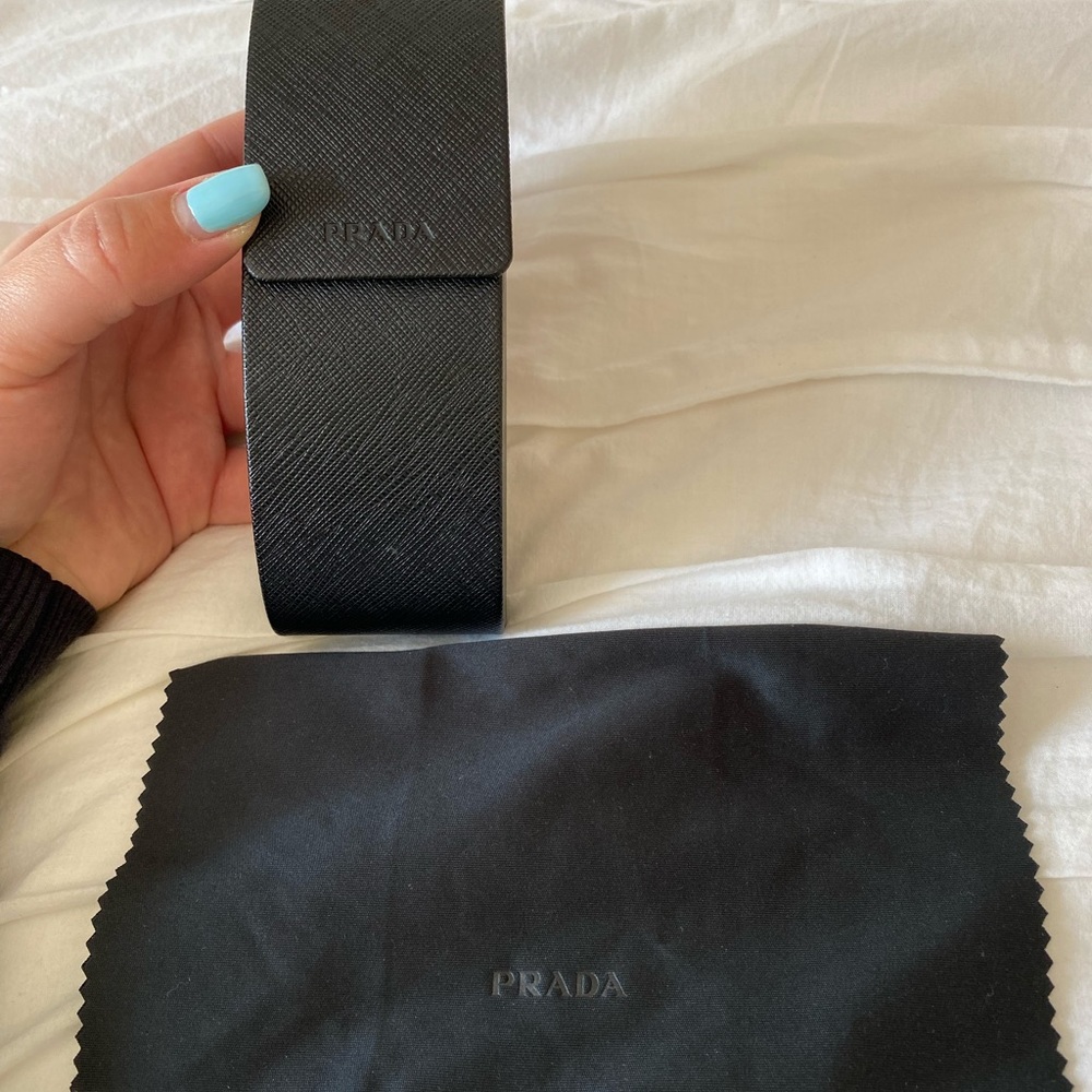 PRADA Eyewear Case and Cloth